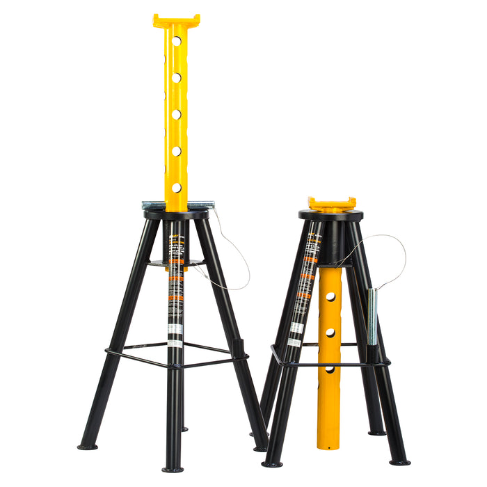 Omega (600) 32107B 10 TON HIGH LIFT JACK STANDS, PAIR