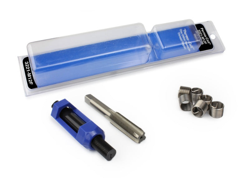 H. Paulin 3221-M12F Papco 6PK M12X1.25 PERMA THREAD REPAIR KIT METRIC