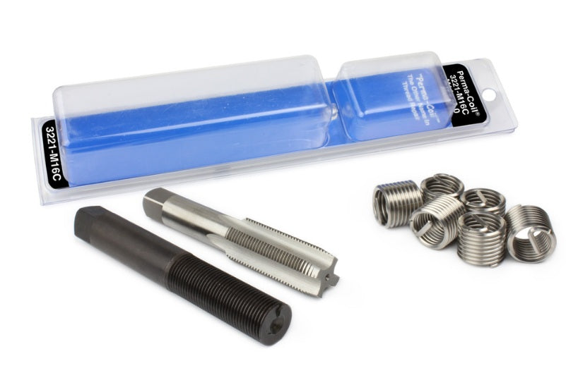 H. Paulin (680) 3221-M16C PapcoM16-2 x 24mm Metric Perma Thread Inserts-Spark plug, 6Pcs