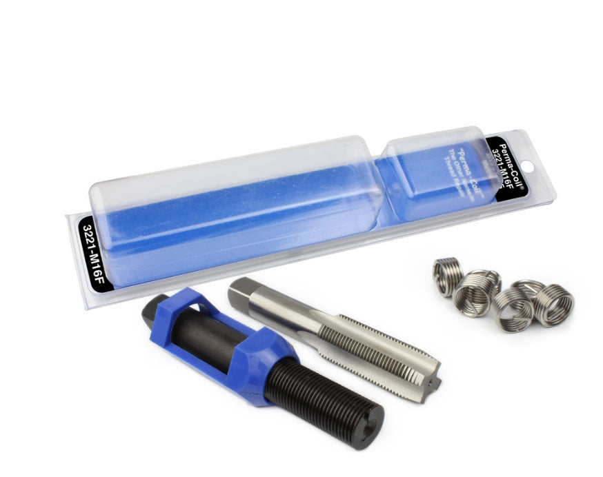 H. Paulin (680) 3221-M16F M16-1.5 x 24mm Metric Perma Thread Inserts-Spark plug 6Pcs