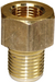 FMSI 3233 1/4"(7/16"-24) Female Invert Flare x 1/4"(1/2"-20) Male Invert Flare/Surface Seal Adapter