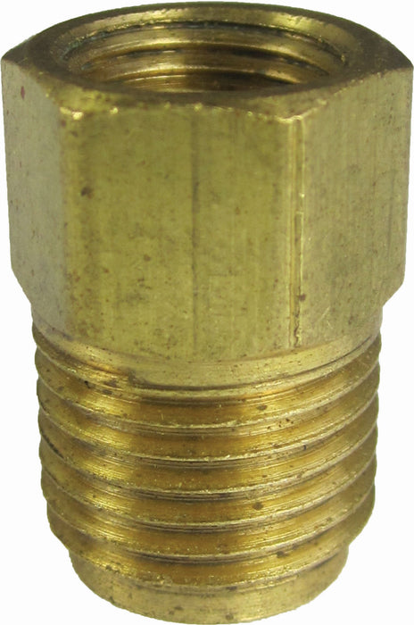 FMSI 3236 1/4"(7/16"-24) Female Invert Flare x 1/4"(9/16"-18) Male Invert Flare Master Cylinder Adapter