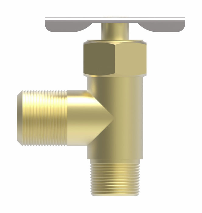 WHD 320 NEEDLE VALVE 1/4 SAE X 1/8 NPT 90DEG