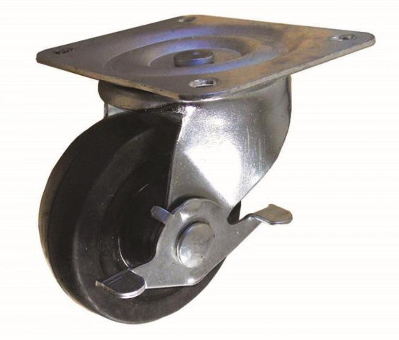 Dynaline (378) 33050 Swivel Caster-Brake 5", 6-3/16" Height, Rating 220 lbs