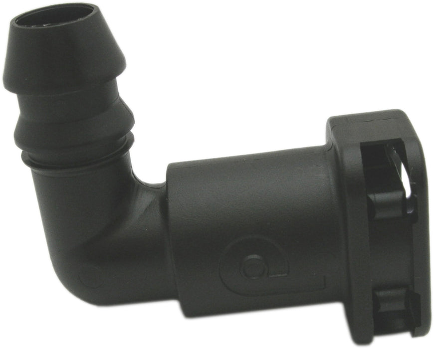 FMSI 3311 12mm x 90° Elbow Quick Connector to 1/2" Nylon Fuel Line
