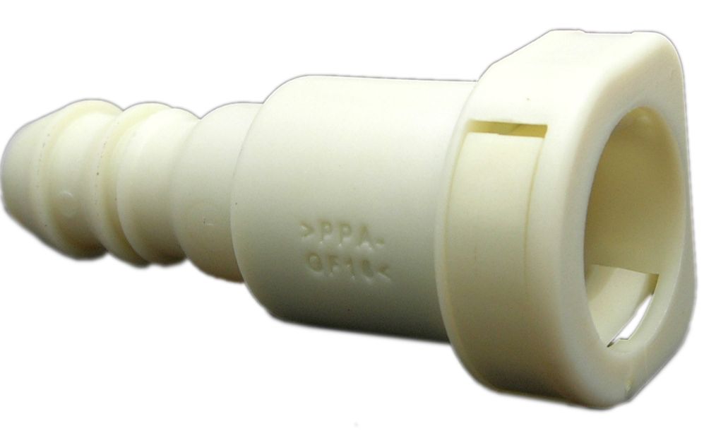 FMSI (450) 3312 1/2" Straight Quick Connector to 1/2" Nylon Fuel Line