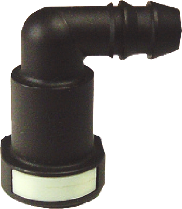 FMSI 3315 5/8" x 90° Elbow Quick Connector to 5/8" Nylon Fiel Line