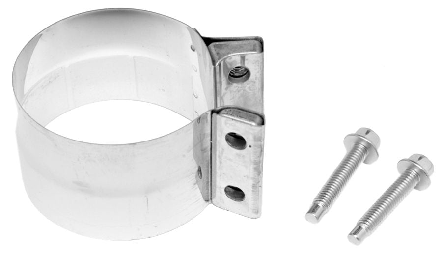 Walker (670) 33226 2 1/2" Walker Stainless Mega-Clamp Band Clamp/LAP JOINT. Connects OD to ID Pipes.