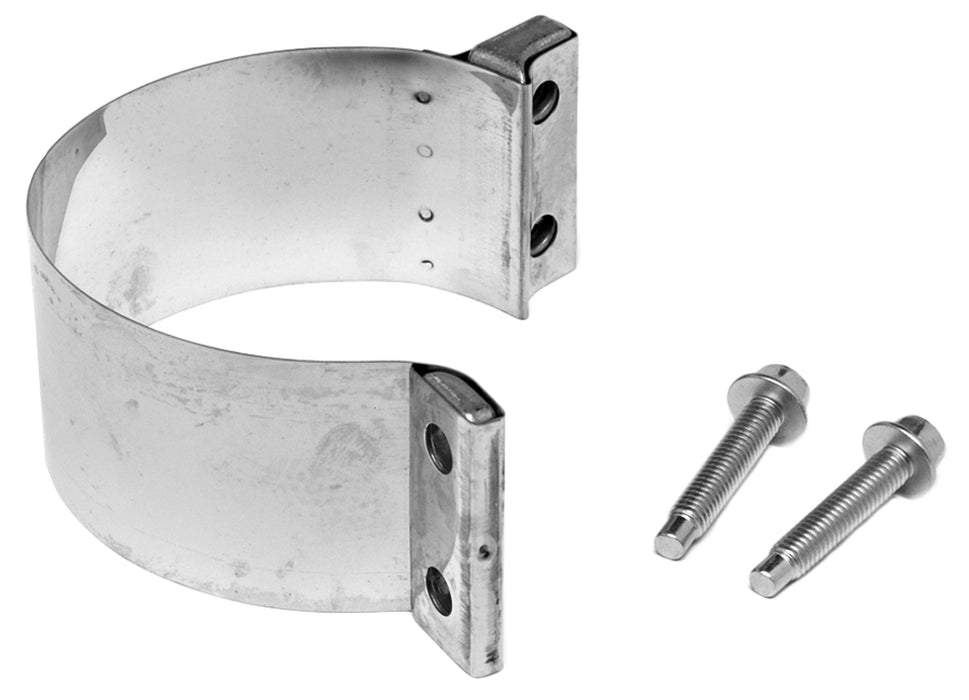 Walker 33241 2 3/4" Walker Mega Stainless Band Clamp/Butt Joint. Connects OD to OD or ID to ID Pipes