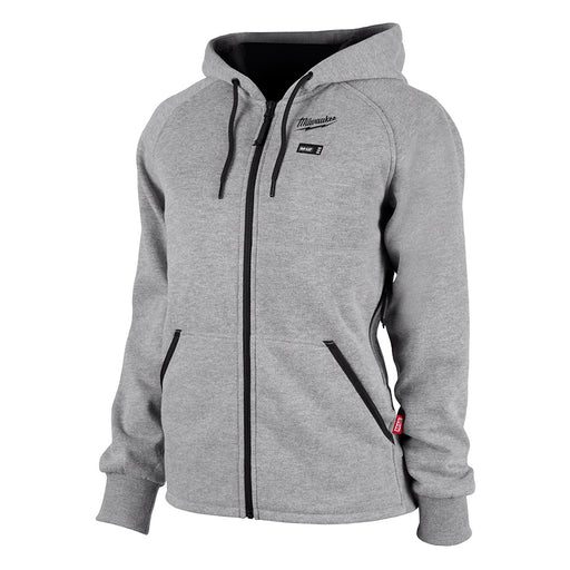 Milwaukee 336G-21M M12™ WOMEN’S HEATED GRAY HOODIE, BATTERY & CHARGER KIT - Medium
