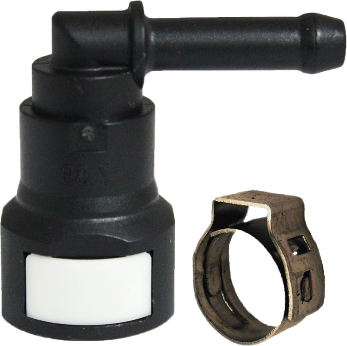 FMSI (450) 3397C 5/16"(8mm) x 90° to 5/16"(8mm) EZ Fit Quick Connector