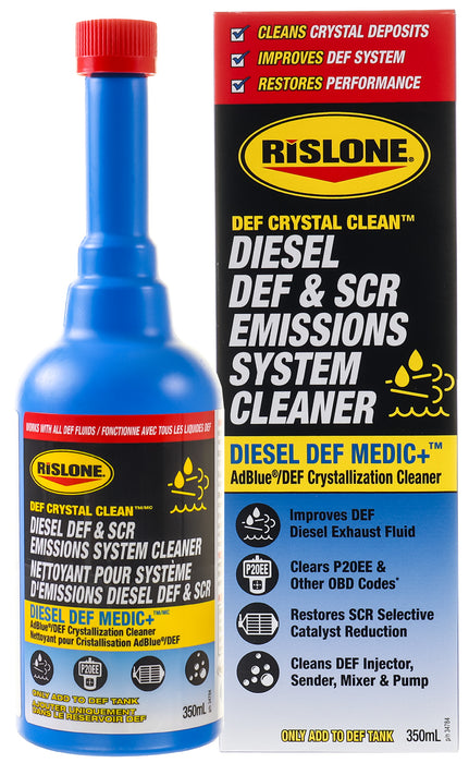 Rislone 34784 RISLONE DIESEL SCR, DEF EMISSIONS SYSTEM CLEANER 350 ML
