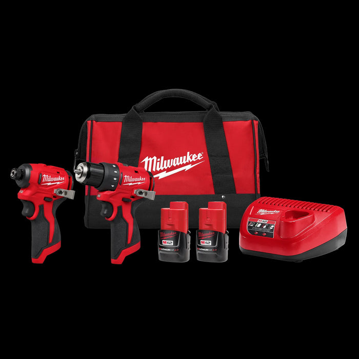 Milwaukee 3494-22 M12 SUBCOMPACT BRUSHLESS 2-TOOL COMBO KIT