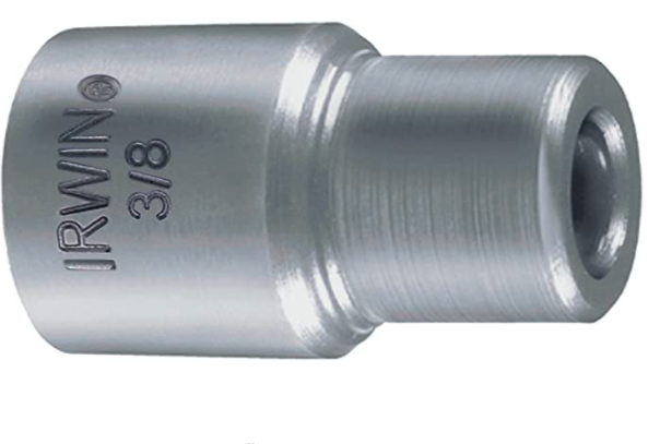Irwin (928) 3558131C IRWIN Square Drive Drill Bit Holder, 3/8-inch x 1-1/4-inch (3558131C)