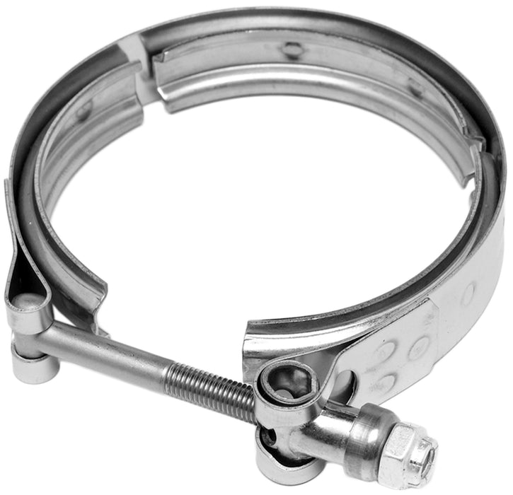 Walker (670) 35636 Walker Heavy Duty V Band Clamp. Stainless Steel Natural V-Band Clamp (2 3/4" Diameter). Nut Type: Locking nut. Class: HC