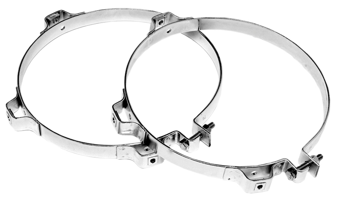 Walker 35791 180° MUFFLER SHIELD CLAMP KIT. Zink Plated Clamp Kit for 10" Diameter Muffler.