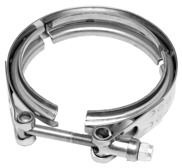 Walker (670) 35804 Walker Heavy Duty V Band Clamp. Stainless Steel Natural V-Band Clamp (3 1/2" Diameter). Nut Type: Locking nut. Class: HD