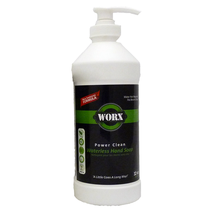 Worx Environmental Products 36-0432 Power Clean Waterless Hand Soap - 32 oz. (945 ml.)