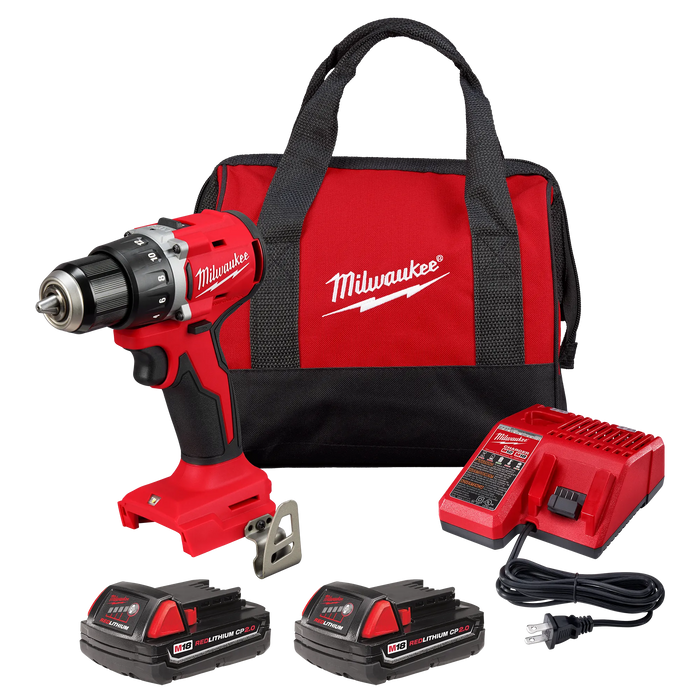 Milwaukee (366) 3601-22CT M18™ Compact Brushless 1/2" Drill/Driver Kit