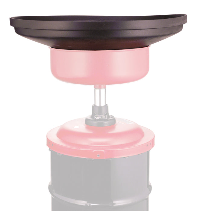 Lincoln (502) 3610 Lincoln Industrial 3610 Funnel and Drain Adapter, 24-1/2 In. Diameter, Black