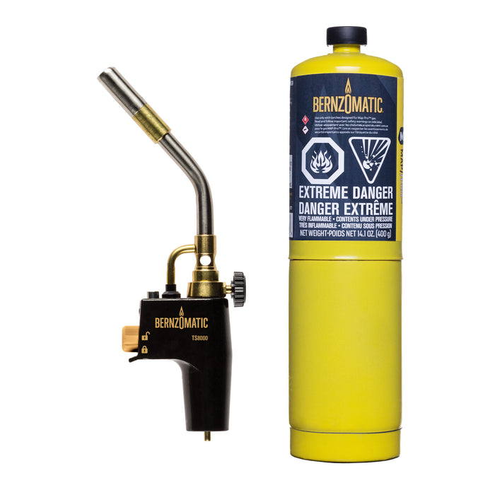 Bernzomatic (375) 361494 MAX HEAT TORCH KIT FOR FASTER WORK TIMES