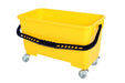 Globe 3621 Window Cleaning Bucket with Sediment Screen and Casters