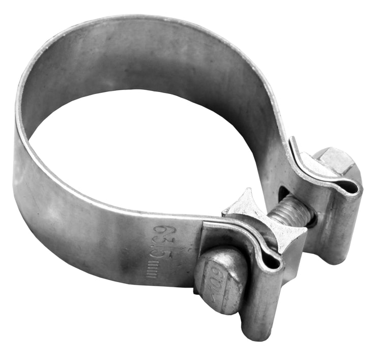Walker (670) 36434 2 1/2" Walker Aluminized Steel Narrow Band One Bolt Clamp