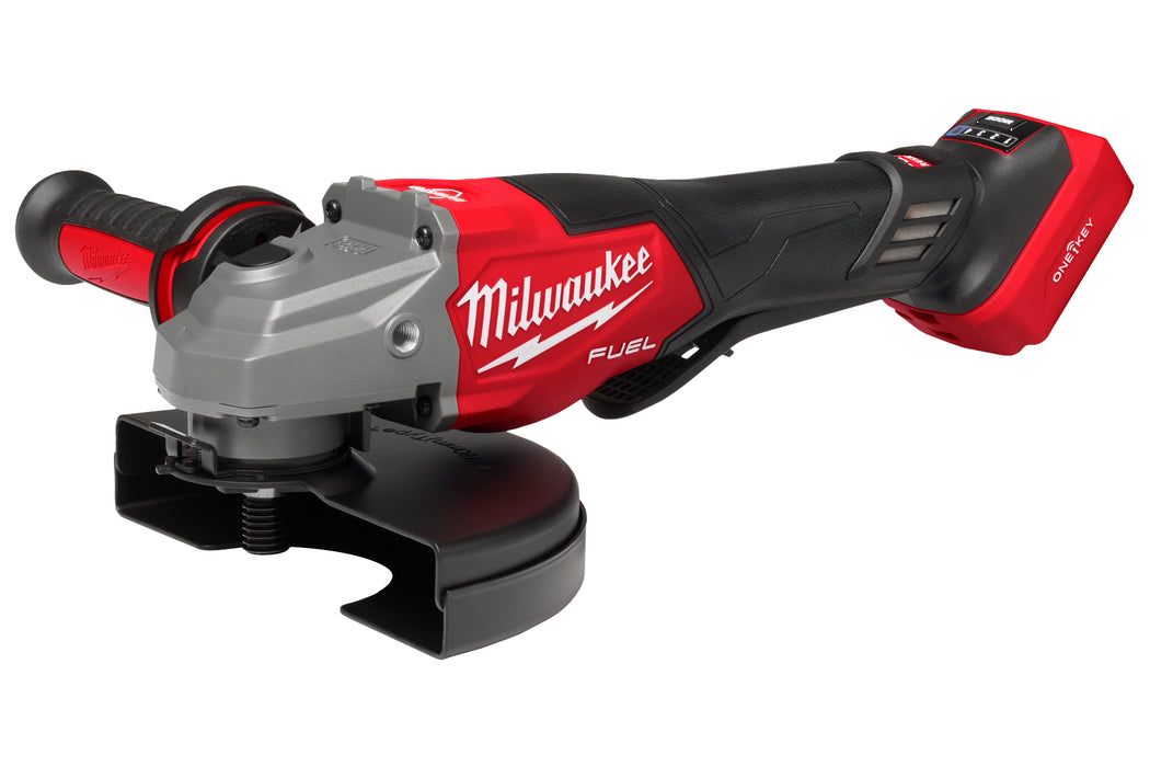 Milwaukee 3674-20 M18 Fuel 4-1/2In-7In Variable Speed Braking Grinder, Paddle Switch W/ One-Key