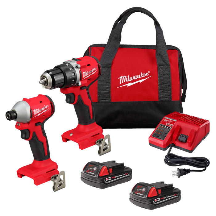 Milwaukee (366) 3692-22CT Milwaukee M18™ Compact Brushless 2-Tool Combo Kit