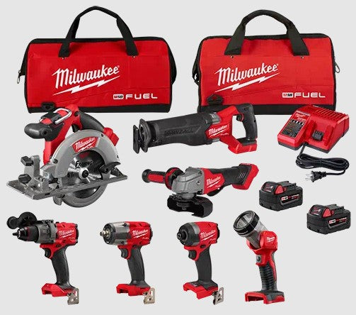 Milwaukee 3697-27 M18 FUEL™ 7-TOOL COMBO KIT