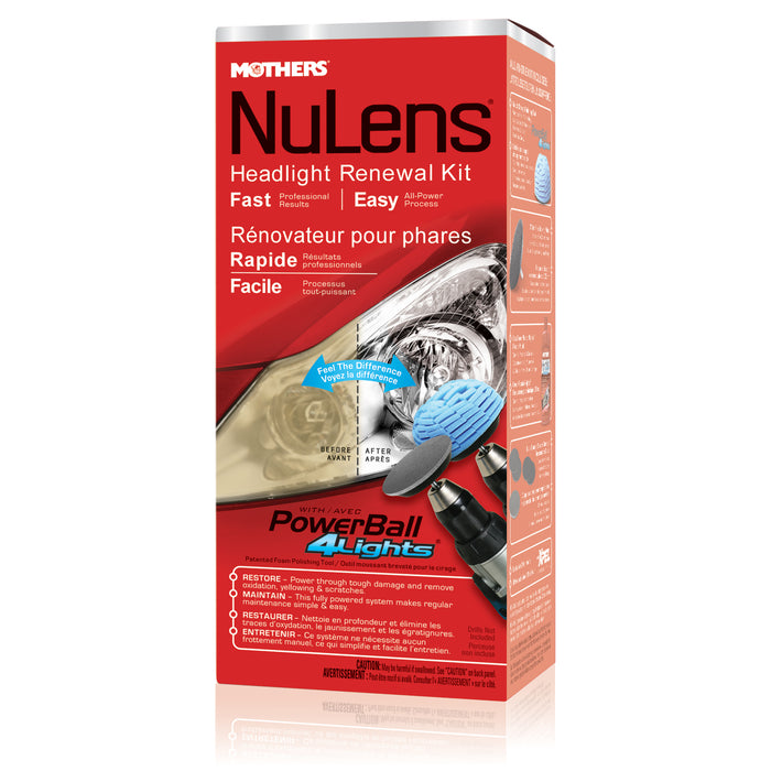 Mothers (177) 37251 Mothers NuLens Headlight Renewal Kit