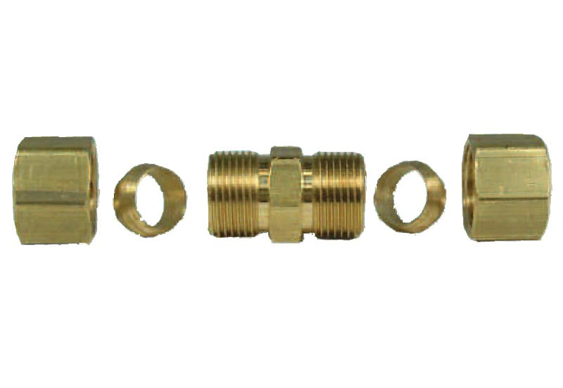 FMSI (450) 3776 1/2" Brass Compression Union
