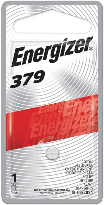 Energizer (831) 379BPZ Energizer 379 Silver Oxide Button Battery, 1-Pack