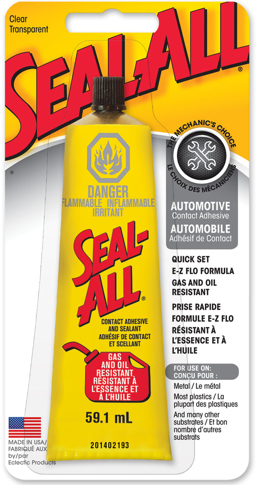 Seal-All 380145 SEAL-ALL CLEAR AUTO ADHESIVE 59.1 ML