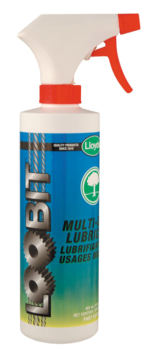 Lloyds Laboratories (947) 38888 Multi Lubricant & Wire Rope Dressing, Empty 16 oz bottle with trigger sprayer