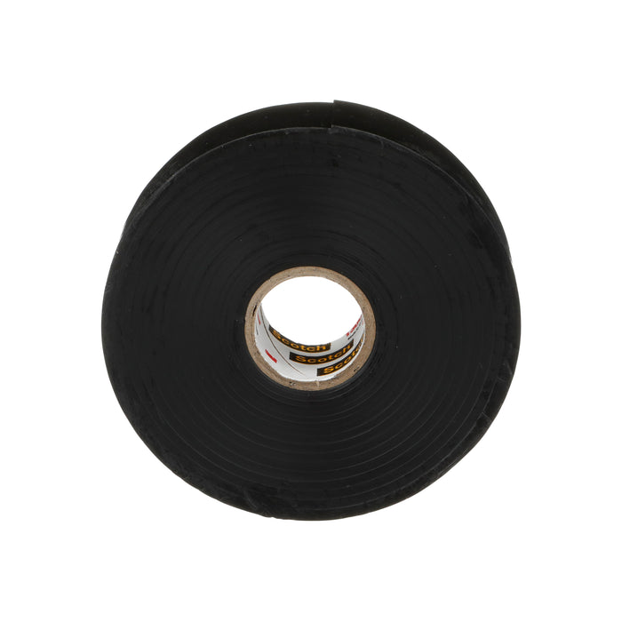 3M 130C-1X30 Scotch® Linerless Rubber Splicing Tape, 130C, black, 1 in x 30 ft (25.4 mm x 9.1 m), Colour: Black, 3M Stock No. 7000006090