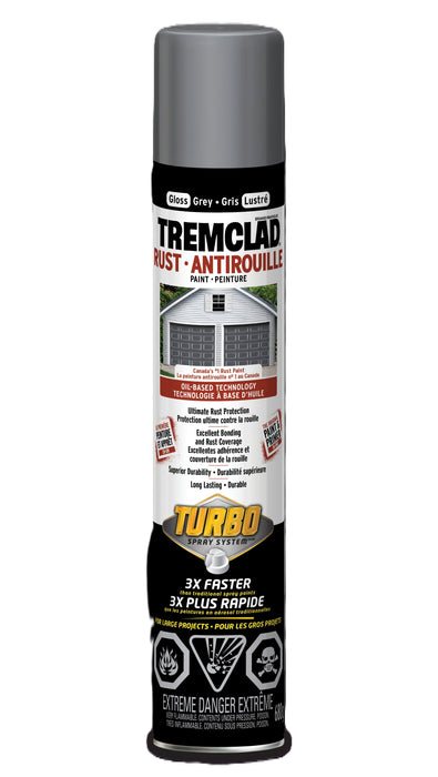 Rust-Oleum (210) 396882 RUST PAINT GLOSS GRY 680G