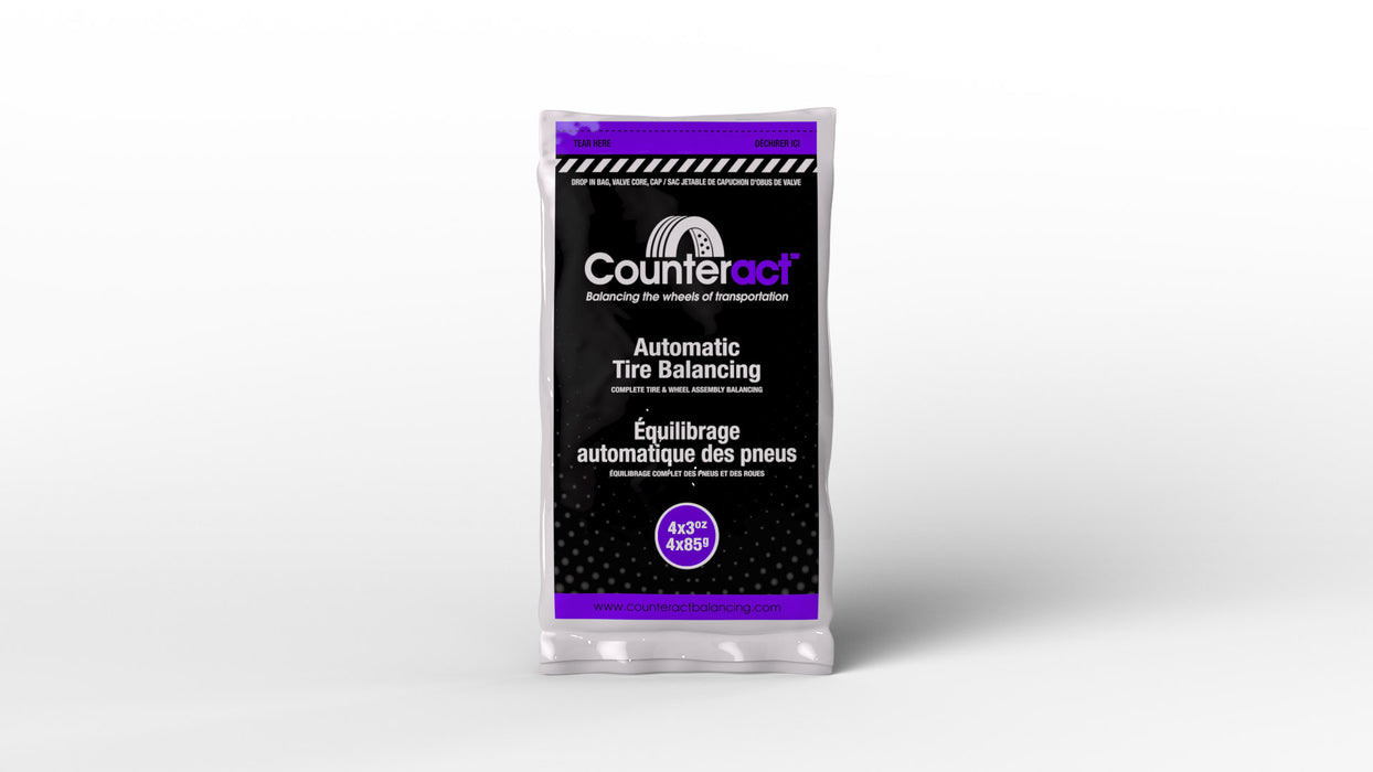 Counteract 3OZ.B 4 x 3oz packs of Counteract Balancing Beads, 4 x Vortex Valve Cores, 4 x CBB Valve Caps - Case Qty 24 x 4-Packs