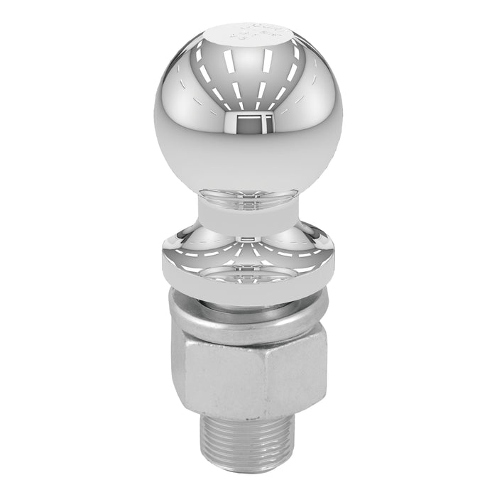 Curt (167) 40008 2-5/16" Trailer Ball (1-1/4" x 2-3/4" Shank, 20,000 lbs., Chrome)
