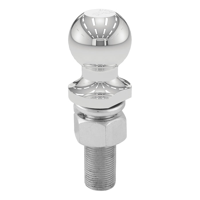 Curt (167) 40017 1-7/8" Trailer Ball (1" x 3" Shank, 3,500 lbs., Chrome)