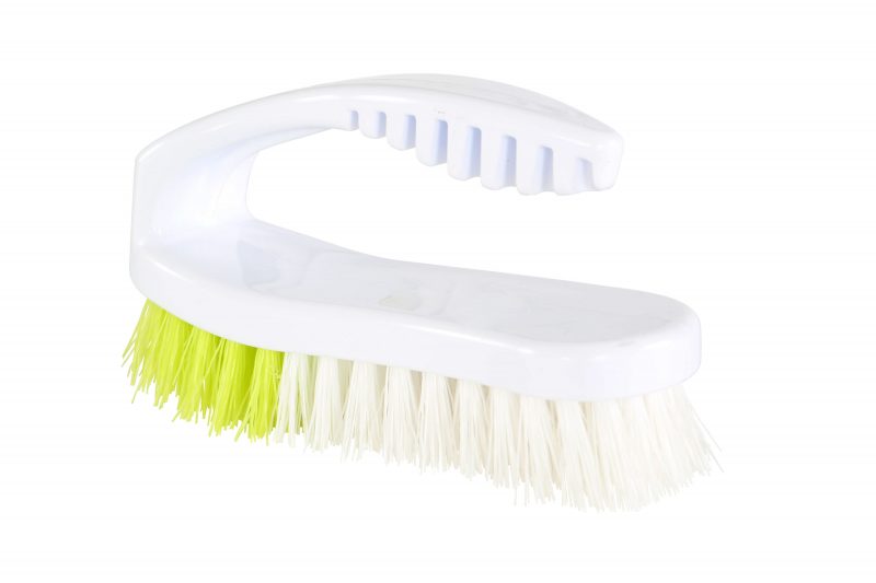 Globe 4005 6" Synthetic Iron-Handle Scrub Brush