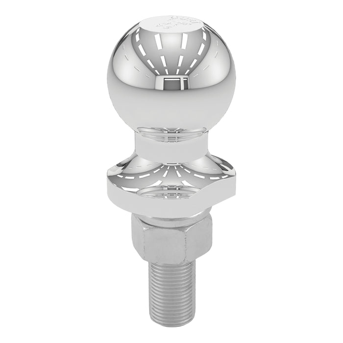 Curt (167) 40063 1-7/8" Trailer Ball (3/4" x 2-1/8" Shank, 2,000 lbs., Chrome, Packaged)
