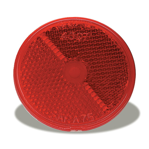 Grote 40072 2 1/2" Round Stick-On Reflectors