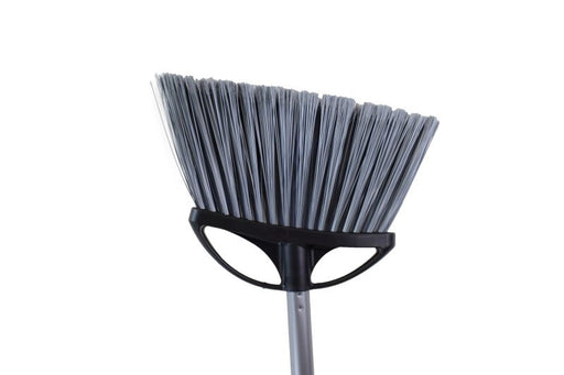 Globe 4011 12" Large Angle Broom w/ 48" Metal Handle
