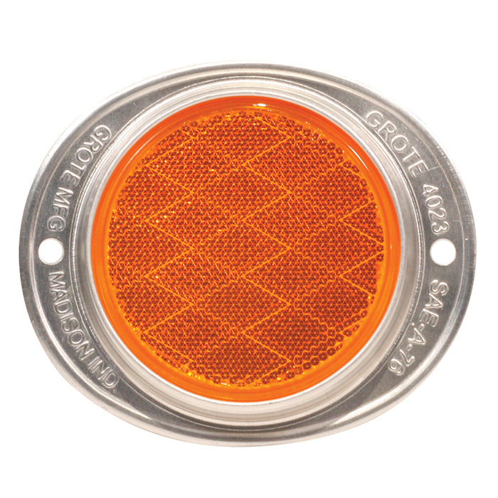 Grote 40233 Aluminum Two-Hole Mounting Reflectors