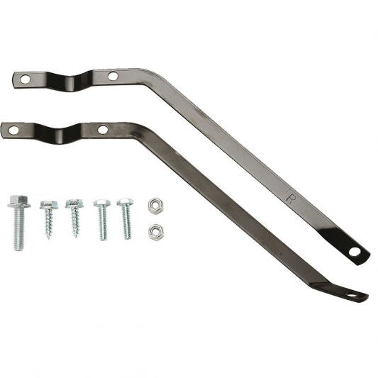 Globe (613) 4050 Metal Broom Brace With Black Powder Coat And Bolts In Poly Bag