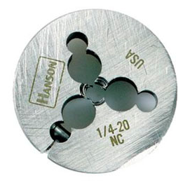 Irwin 4052 IRWIN HANSON Adjustable Round Fractional Die, 5/8-inch - 11 NC (4052)