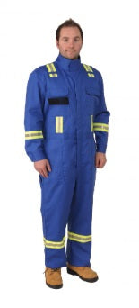 Viking 405791200XLR Viking® Firewall FR® Striped Coveralls - 9 oz.