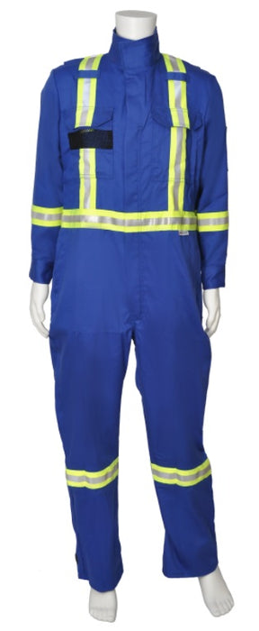 Viking 4067712002XLT Viking® Firewall FR® CSA Striped Coveralls - 7 oz.