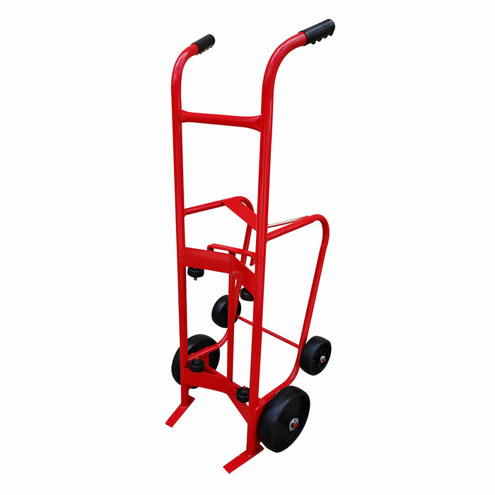 Milwaukee Hand Trucks 40774 Milwaukee 55 Gallon 4 Wheel Drum Hand Truck